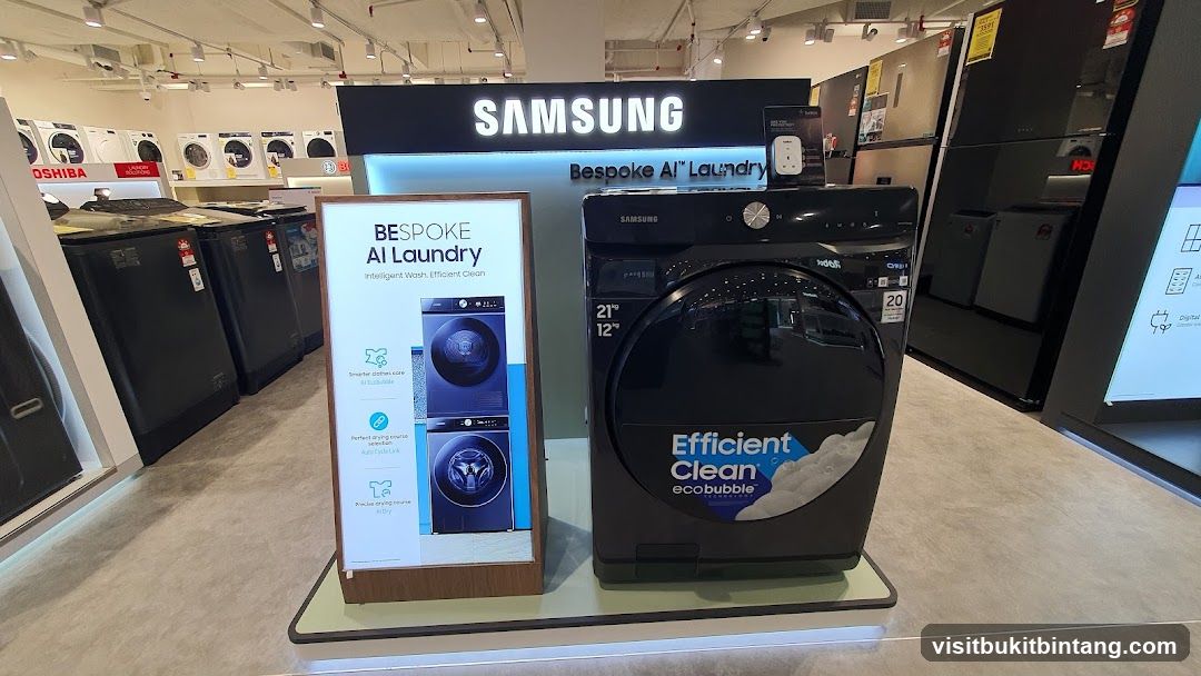 Samsung Bespoke AI Laundry Display