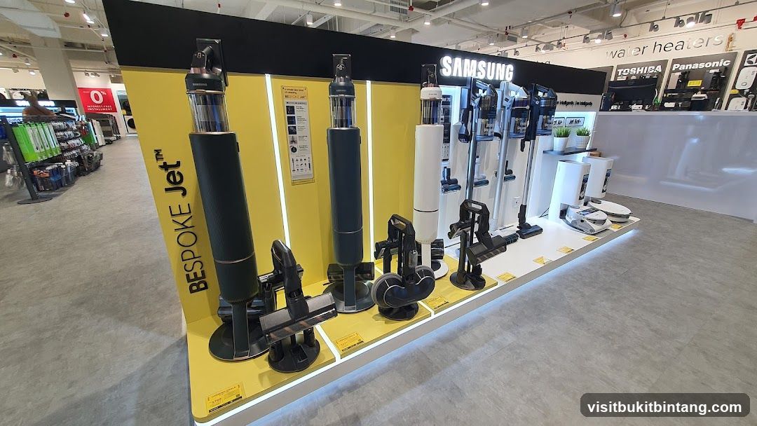 Samsung Bespoke Jet Vacuum Display
