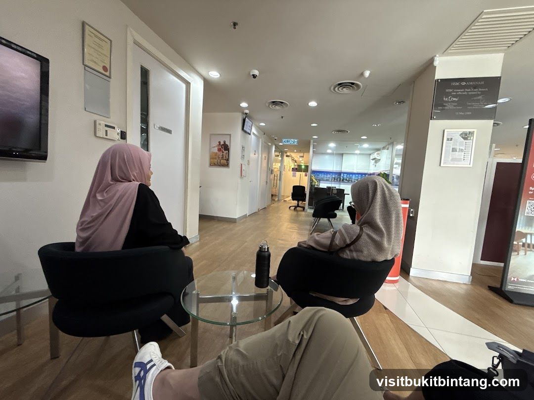 Bank Waiting Area