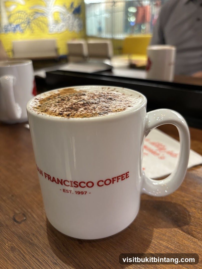Cappuccino with Cocoa Powder