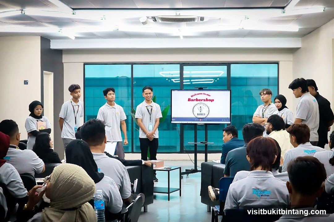 Presentation about a barbershop