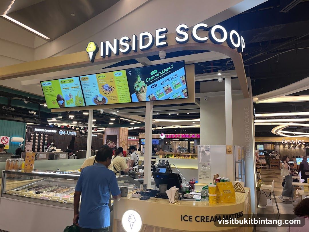 Inside Scoop The Gardens Mall
