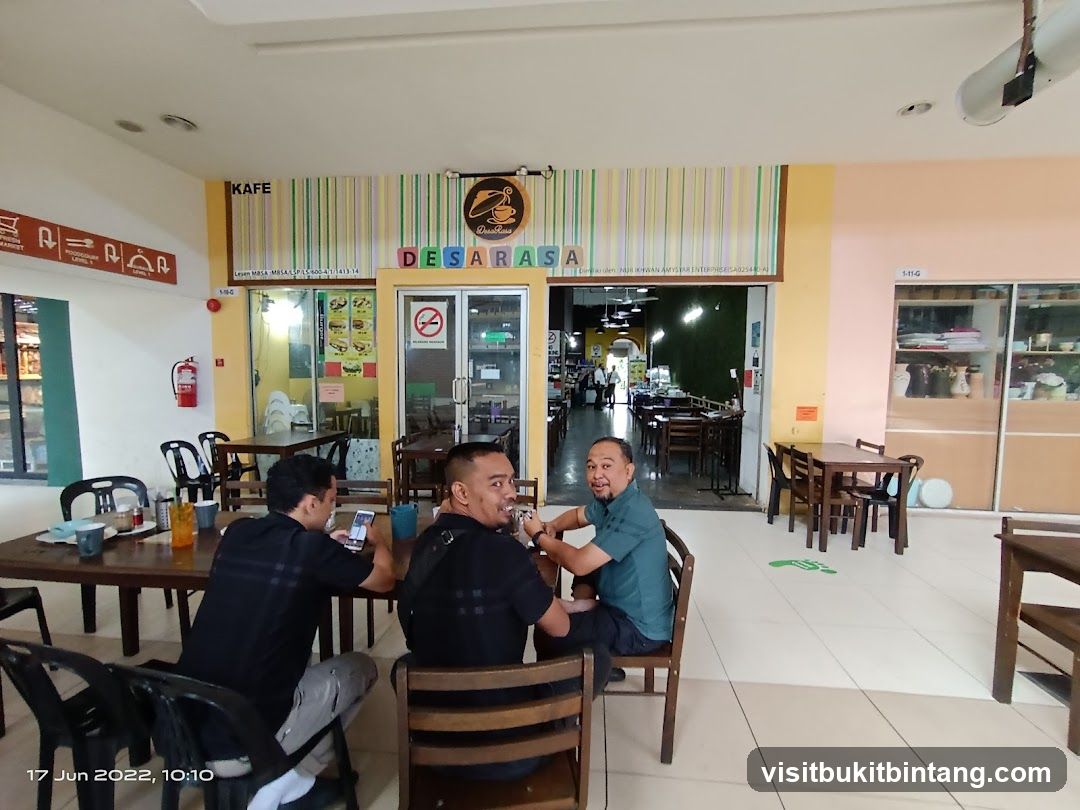 Restaurant Interior with Diners