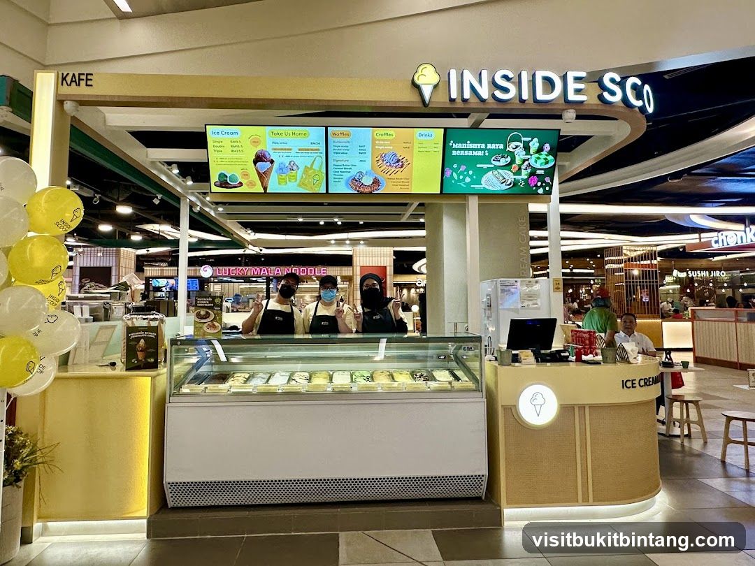 Inside Scoop The Gardens Mall