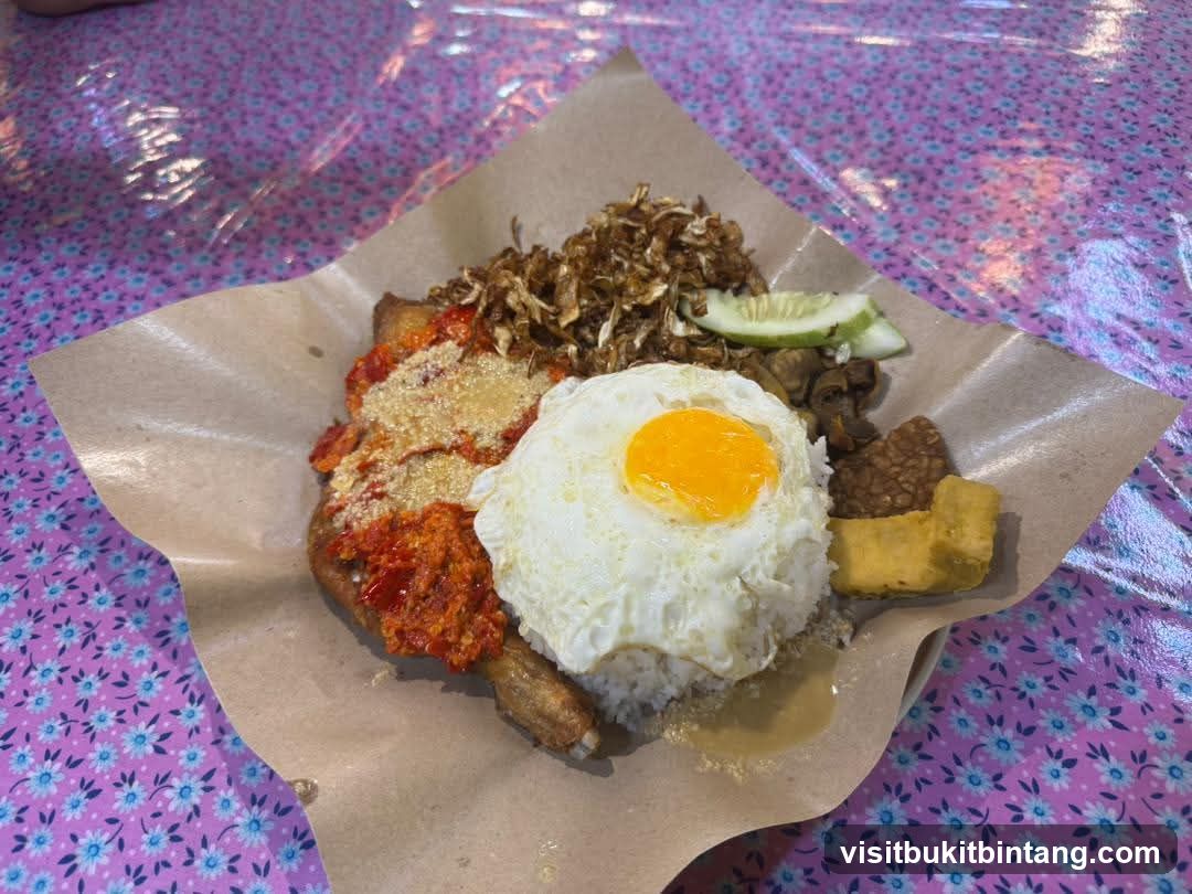 Fried Chicken Rice Plate