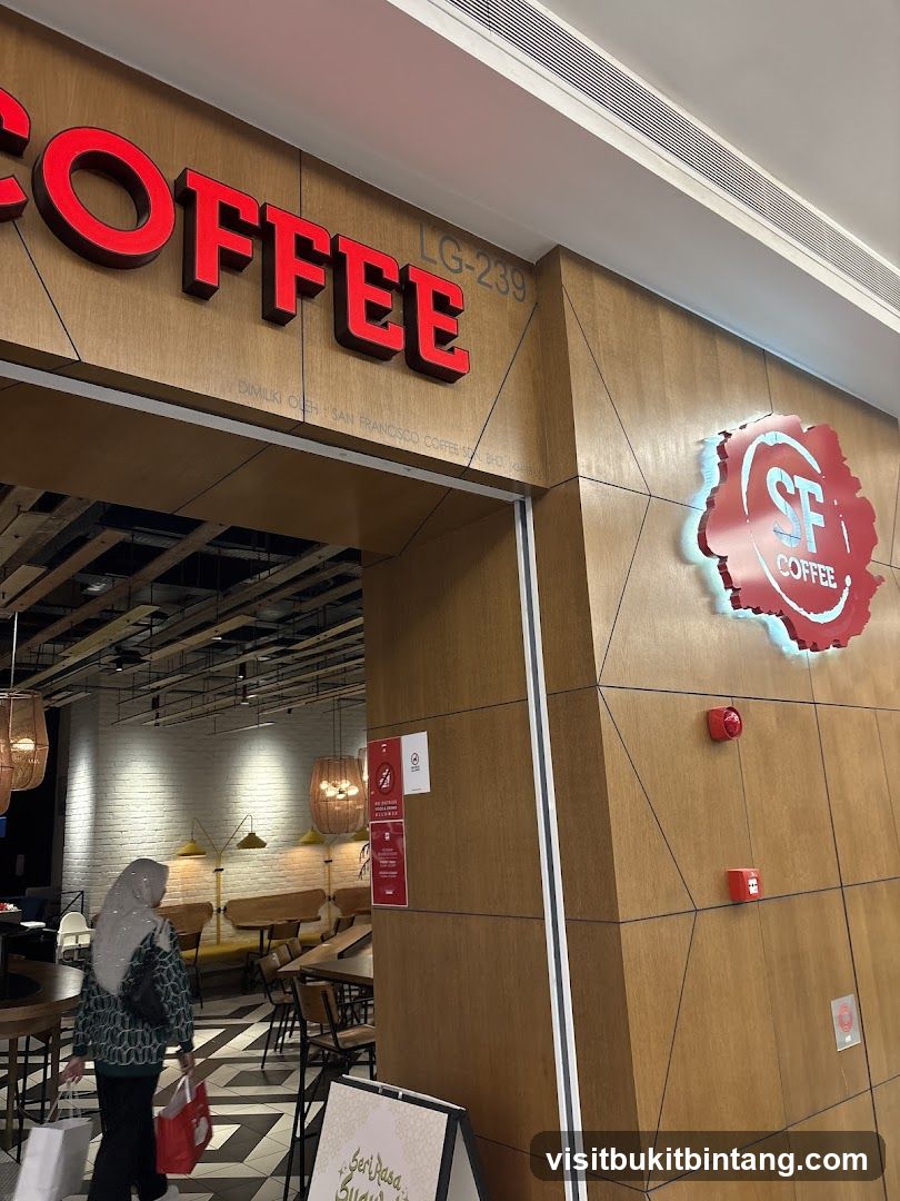 San Francisco Coffee Mid Valley Megamall