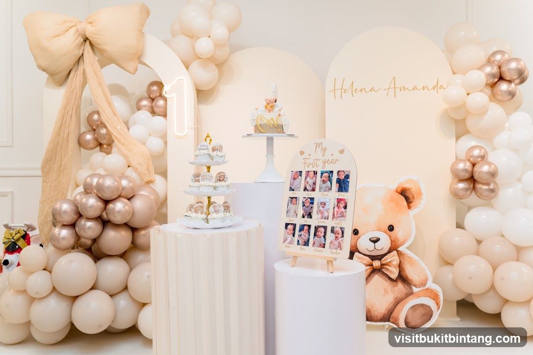 First Birthday Celebration Setup