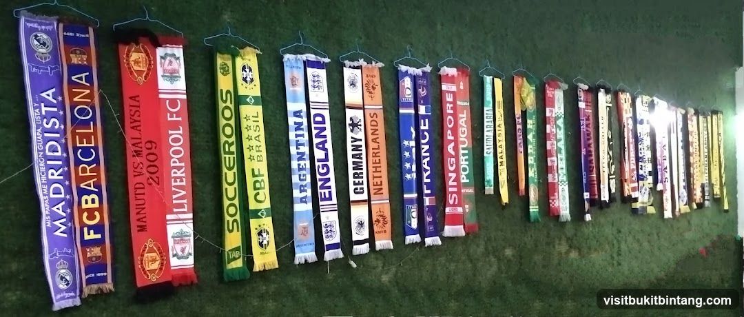 Sports Scarves Display