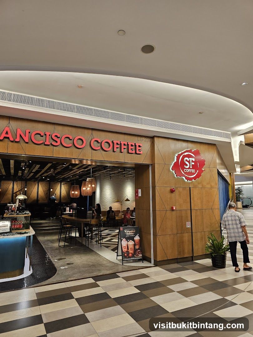 San Francisco Coffee Mid Valley Megamall