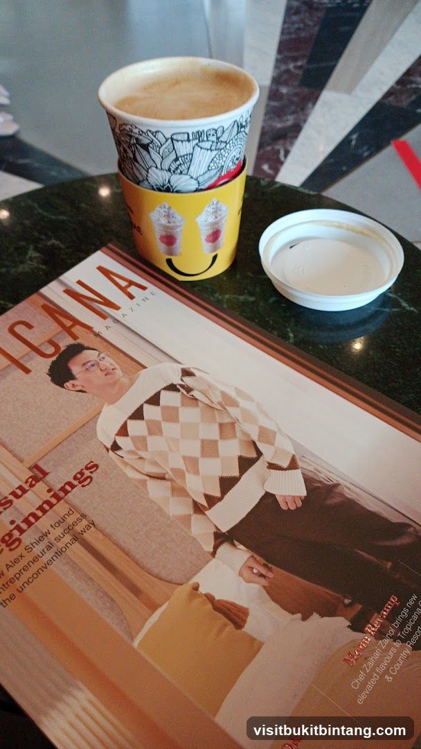 Coffee and Magazine