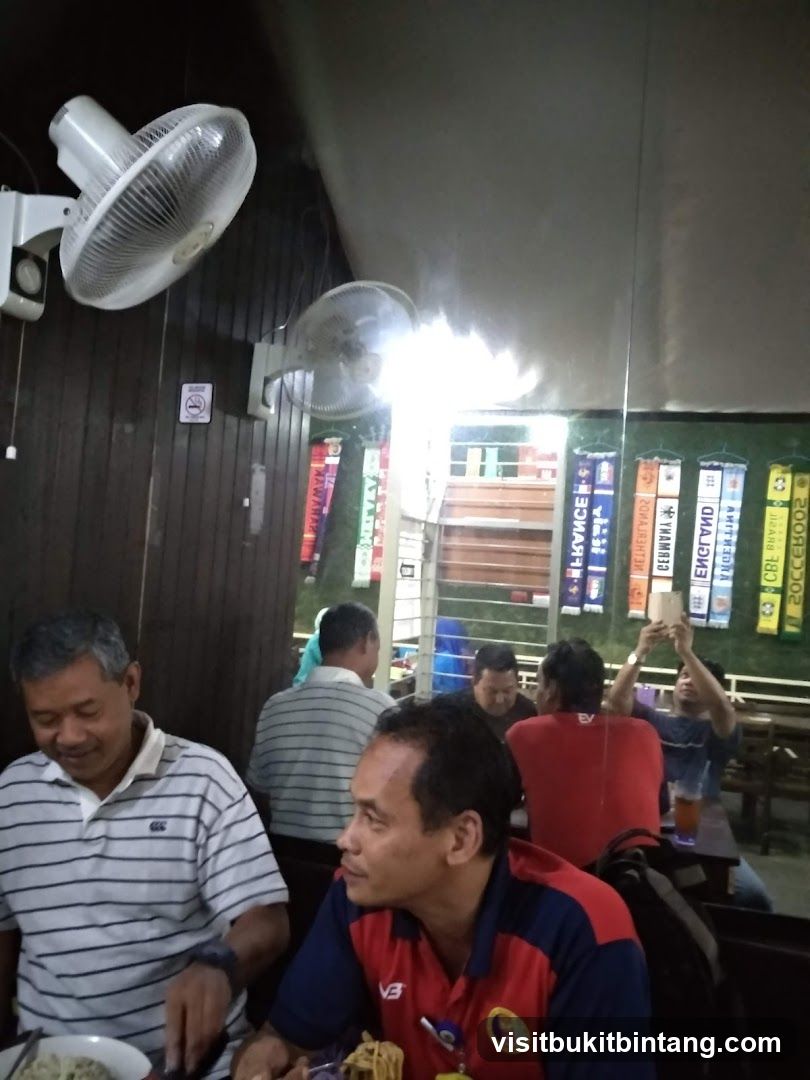 People dining indoors