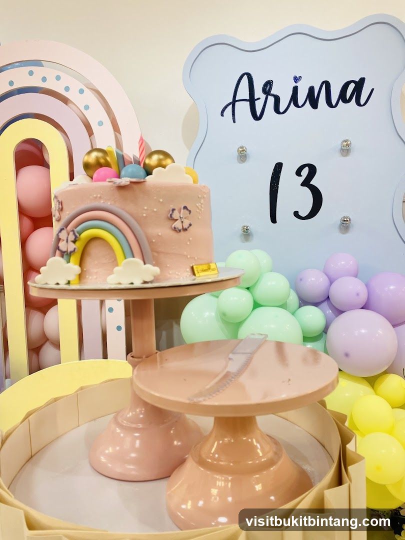 Birthday Cake Display