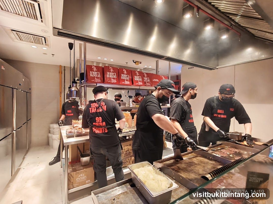 Burger Restaurant Kitchen