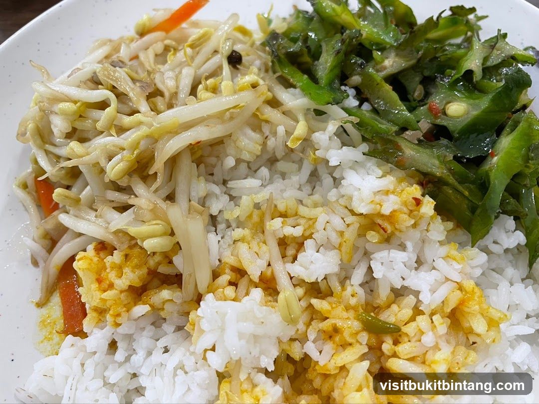 Rice with Stir-fried Vegetables