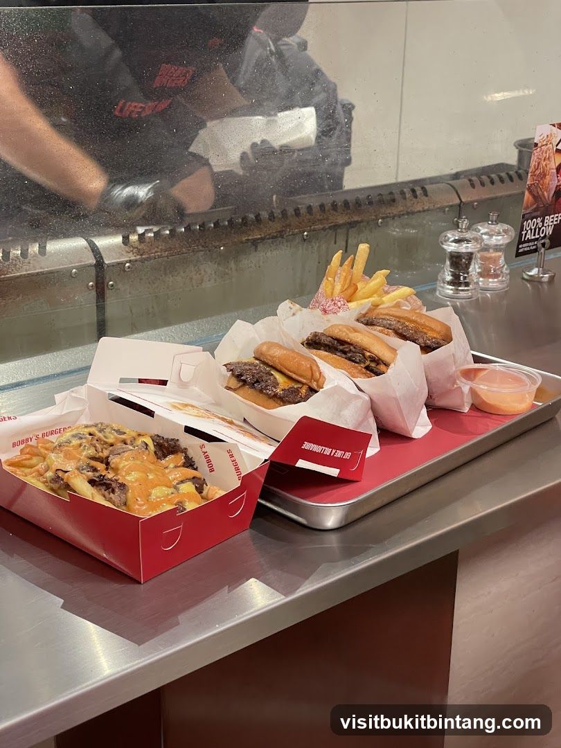 Burgers and Fries