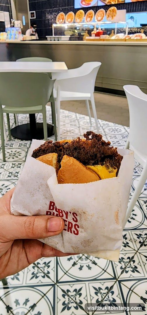 Burger in Wrapper