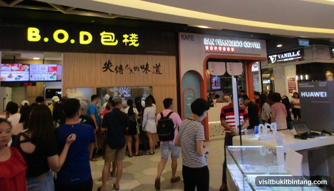 Food Court with Multiple Stalls