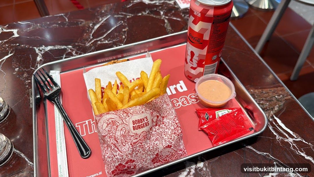 Burger Meal with Fries and Drink