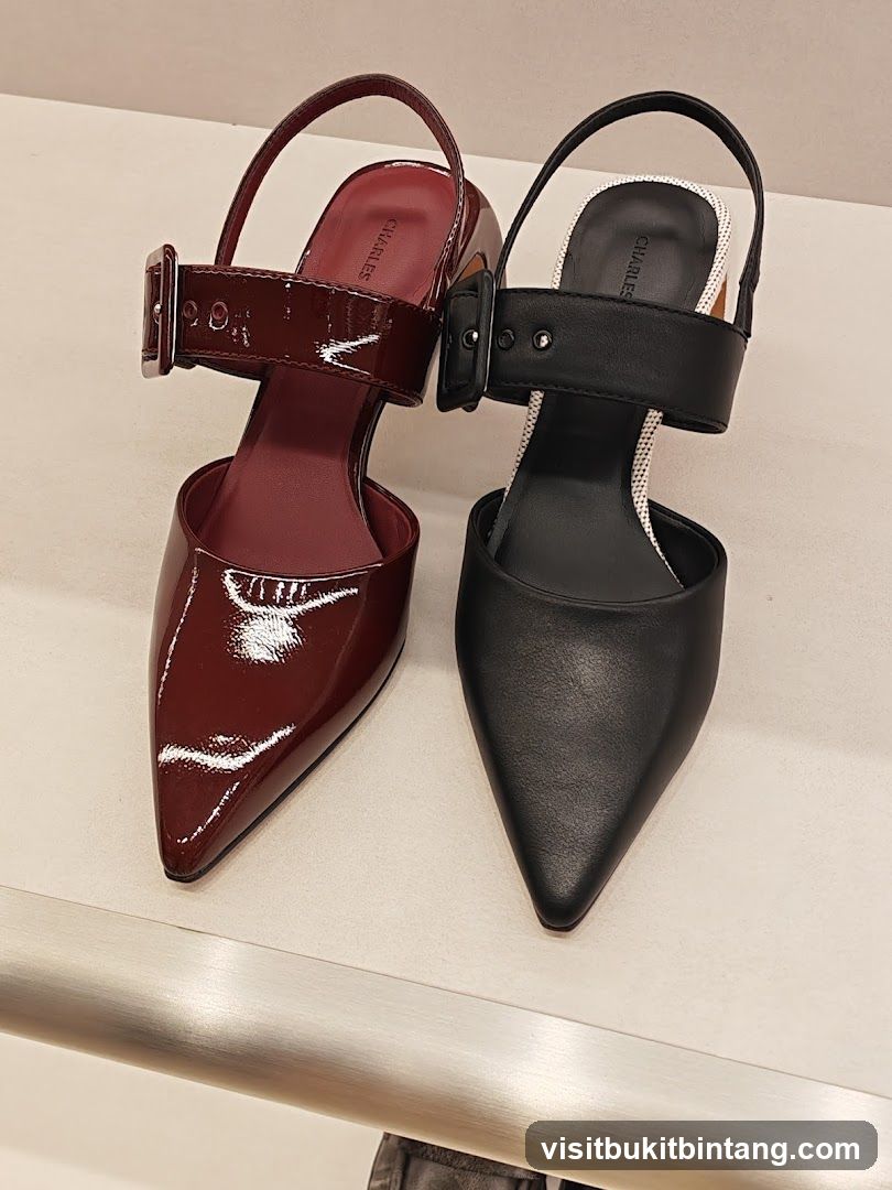 Two pairs of women's heels