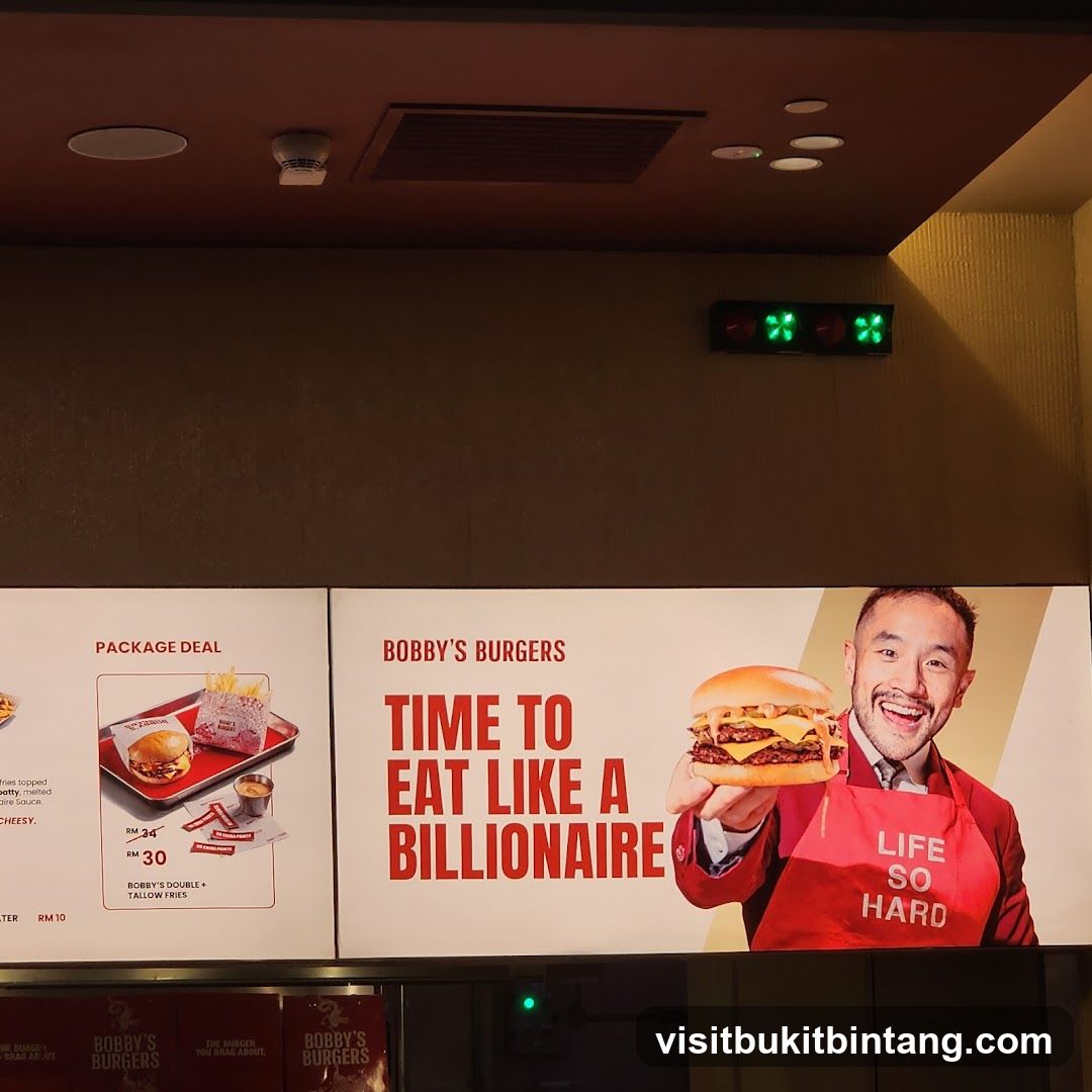 Bobby's Burgers Advertisement