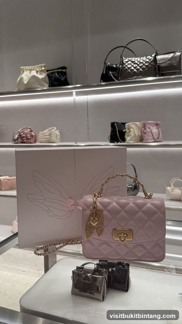 Display of Handbags