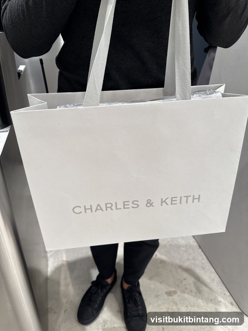 Charles & Keith Shopping Bag