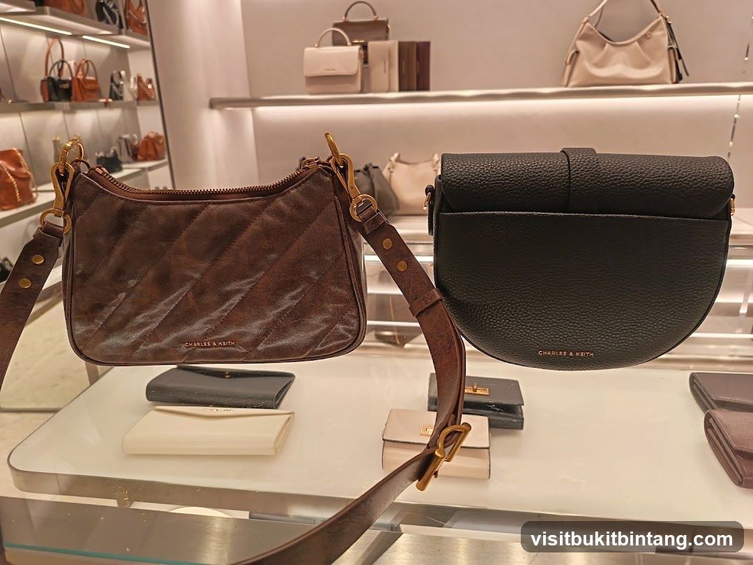 Handbags and Wallets on Display