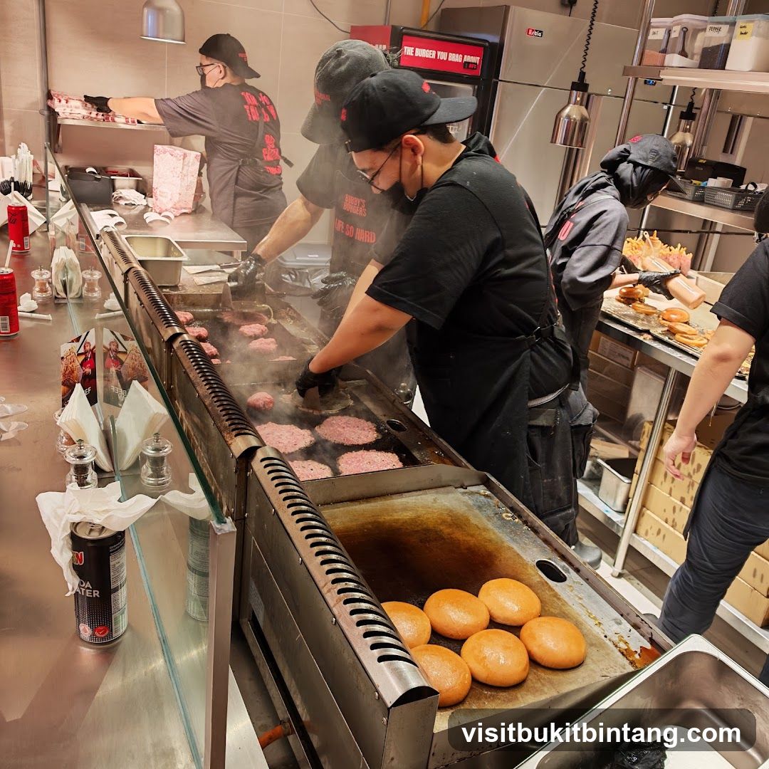 Burger Restaurant Kitchen
