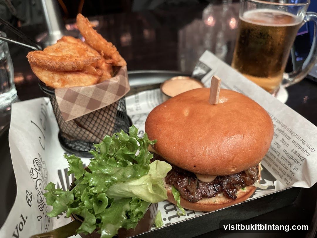 Burger and Fries