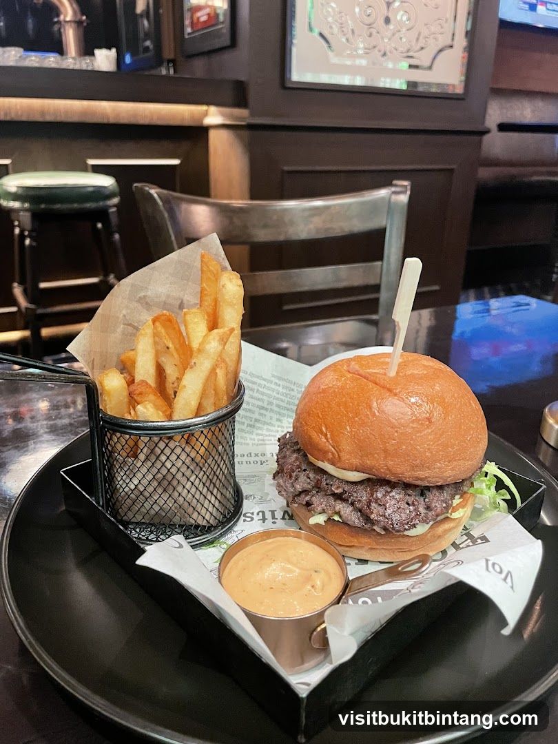 Burger and Fries