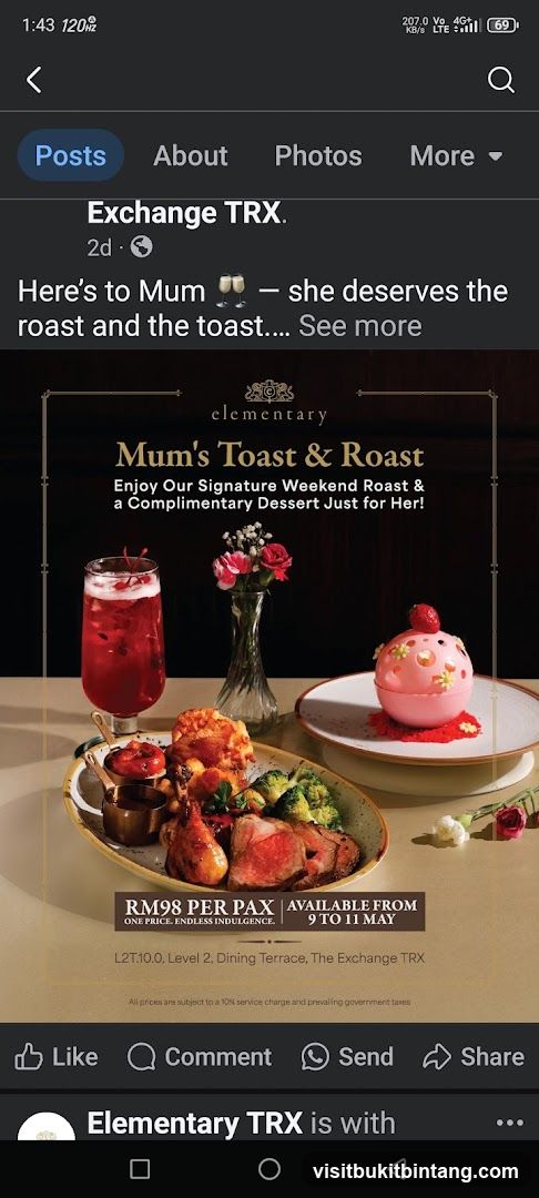 Mum's Toast & Roast Promotion