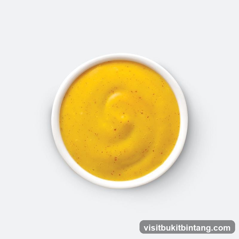 Mustard in a bowl