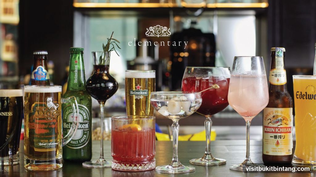 Assortment of Drinks