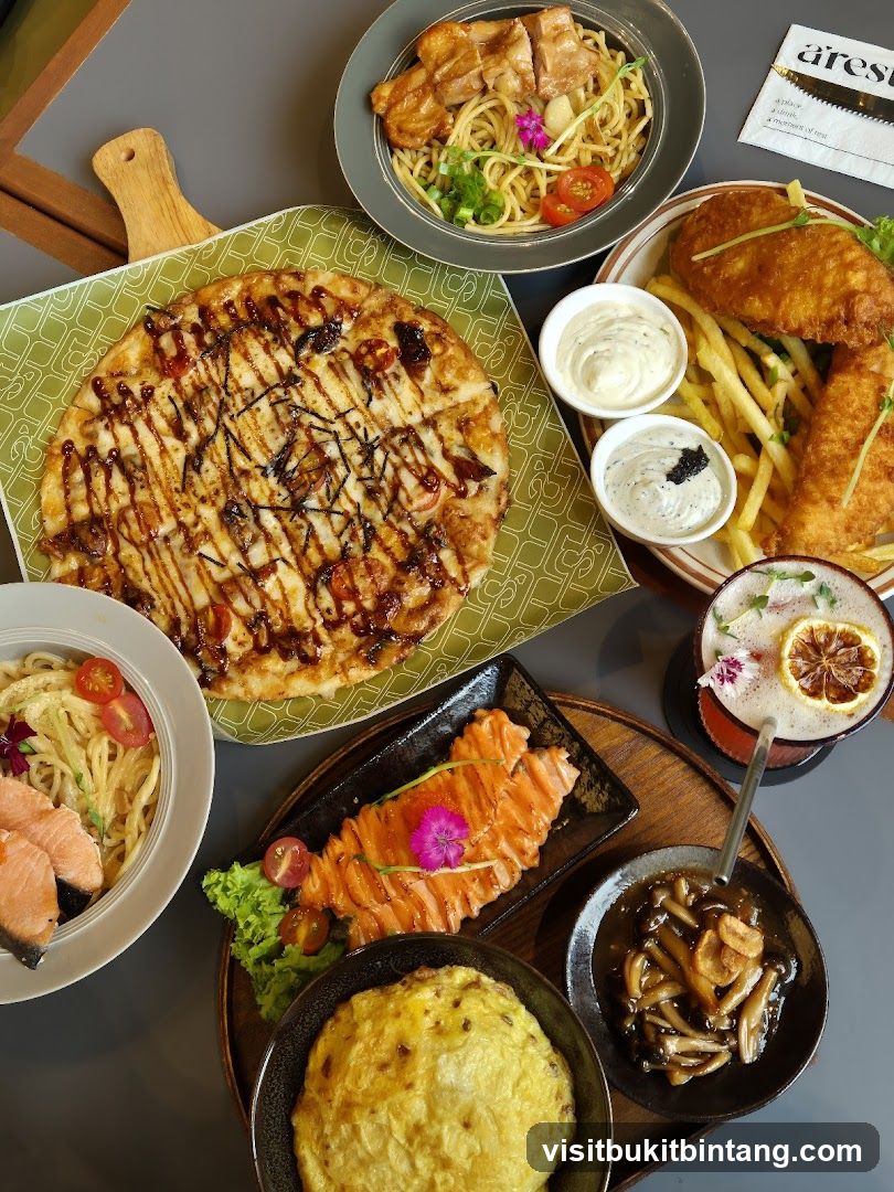 Assortment of Dishes