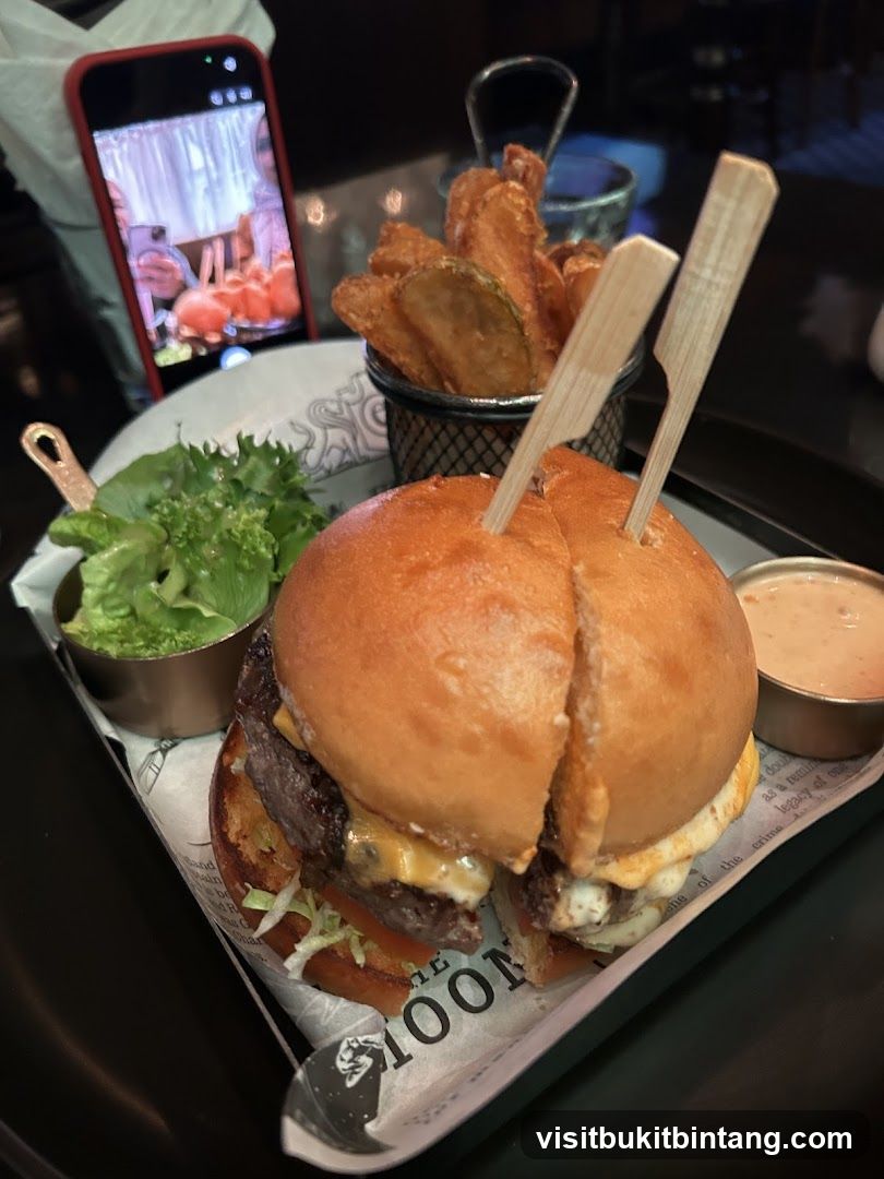 Burger and Fries
