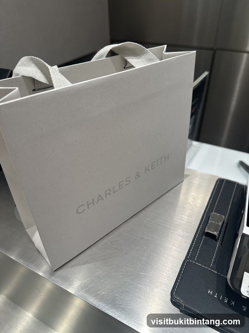 Charles & Keith Shopping Bag