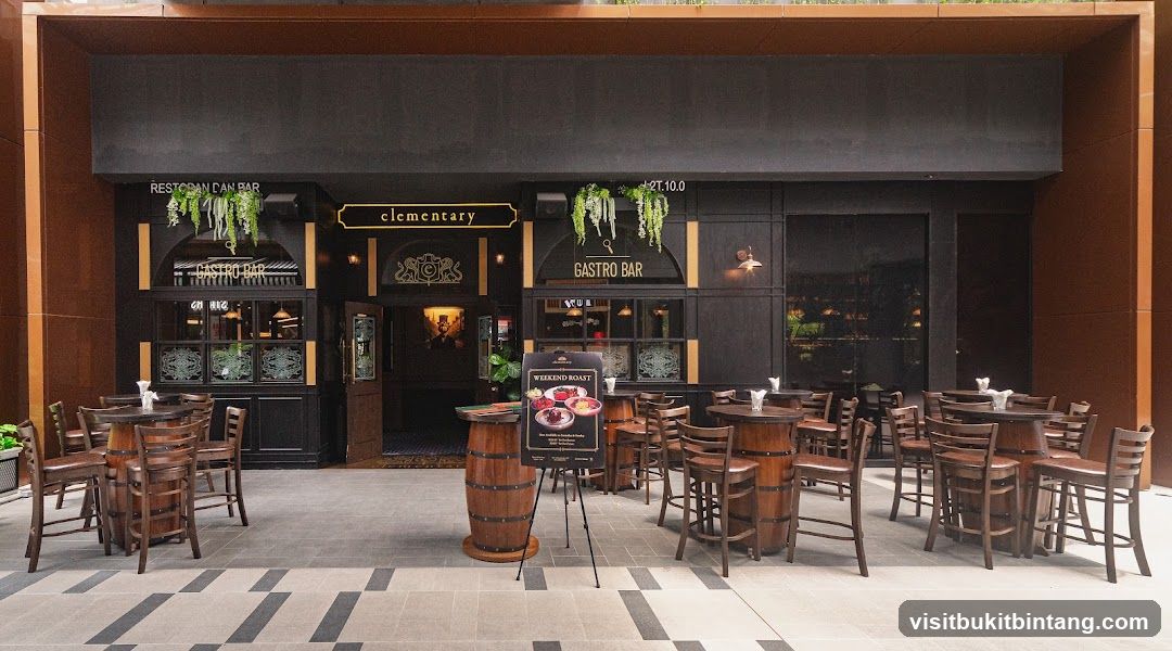 Gastro Bar Exterior with Outdoor Seating