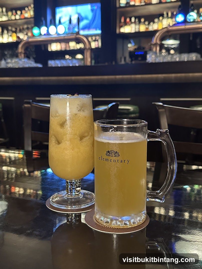 Drinks at a Bar