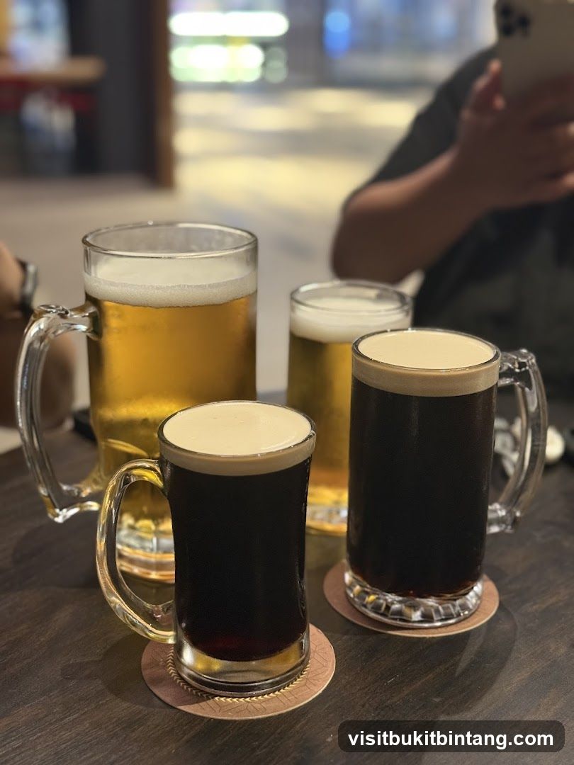 Four Mugs of Beer