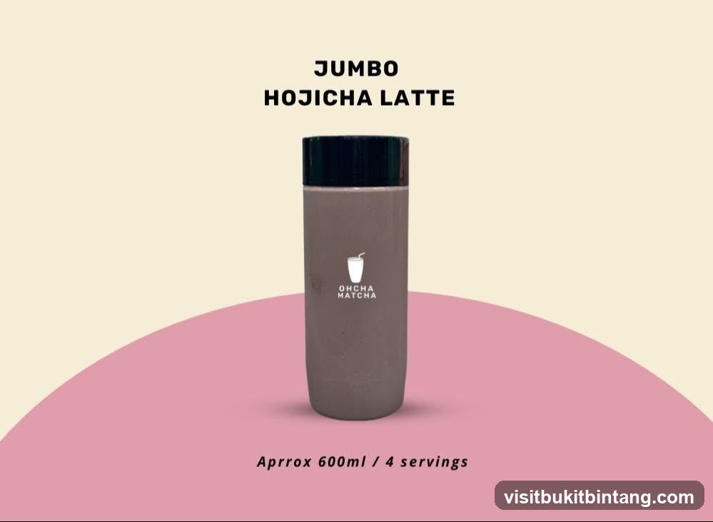 Jumbo Hojicha Latte