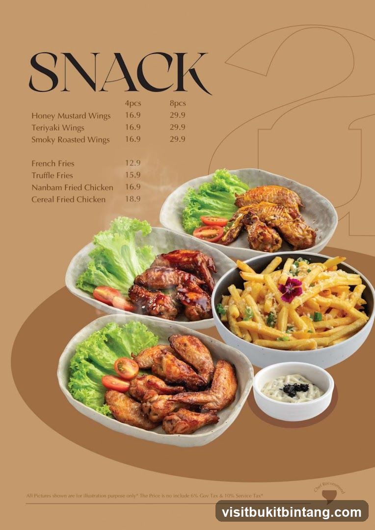 Snack Menu