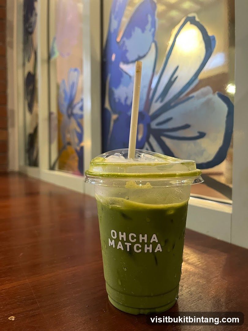 Iced Matcha Drink
