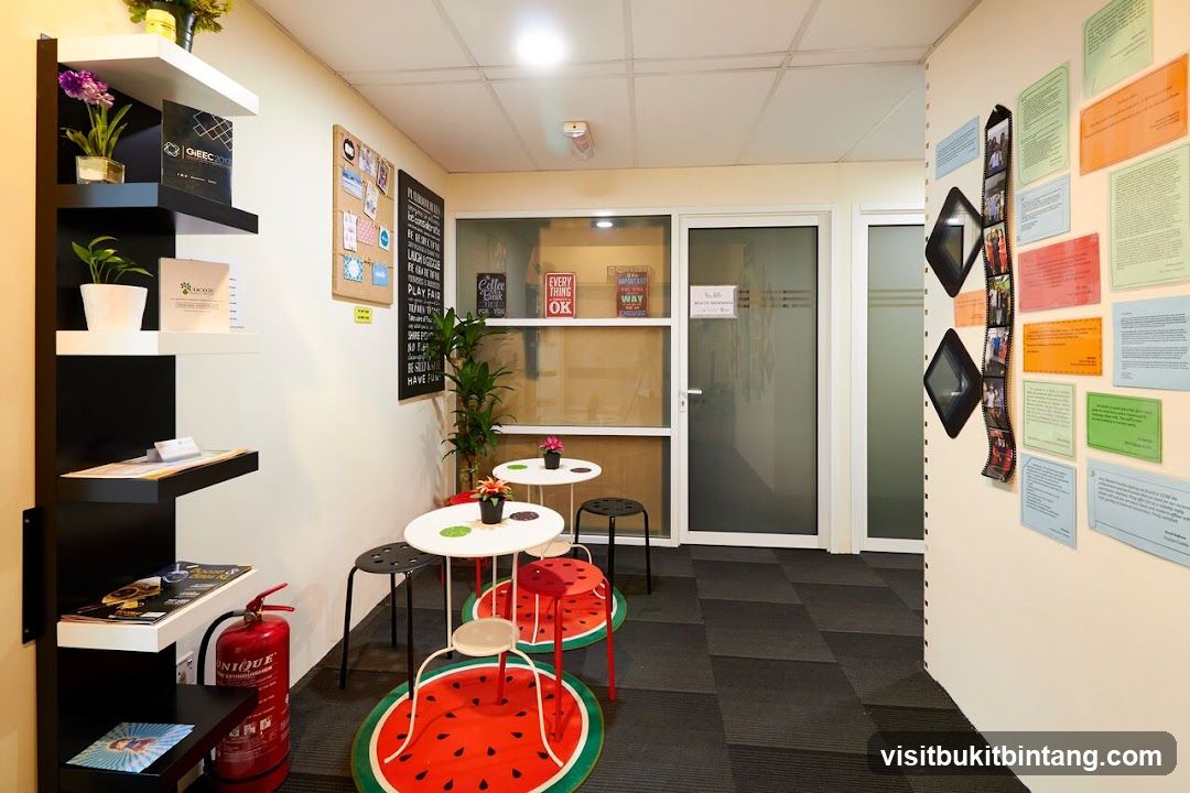 Watermelon Themed Office Space