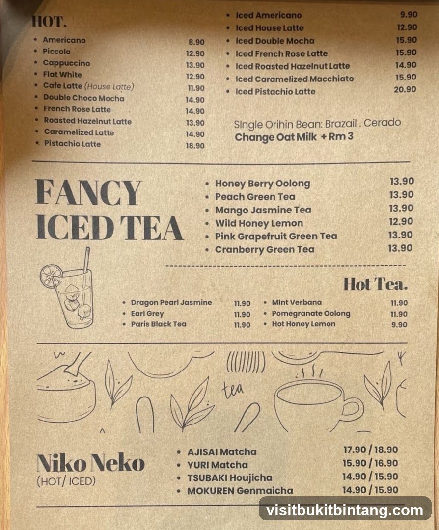 Niko Neko Menu