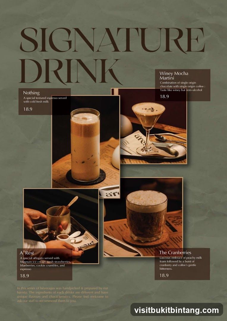 Signature Drinks
