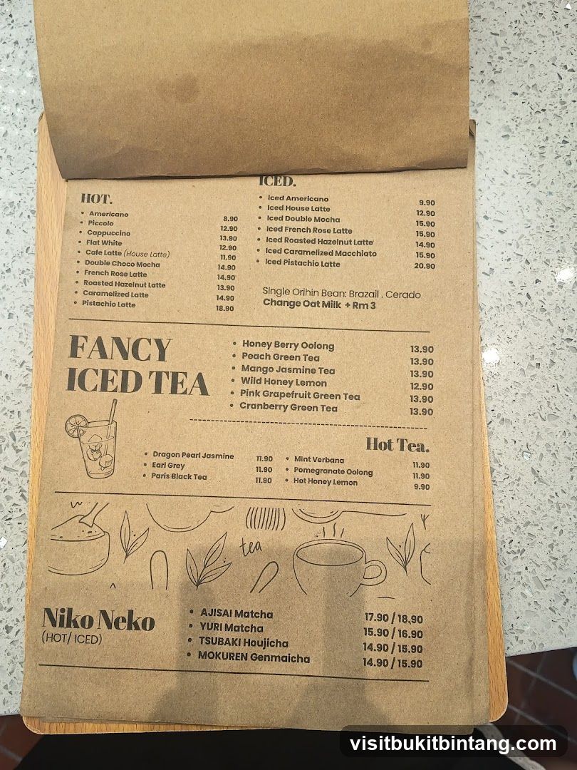 Niko Neko Menu