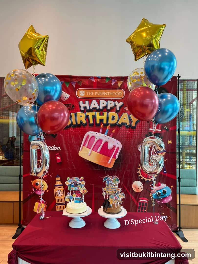 Birthday Party Setup
