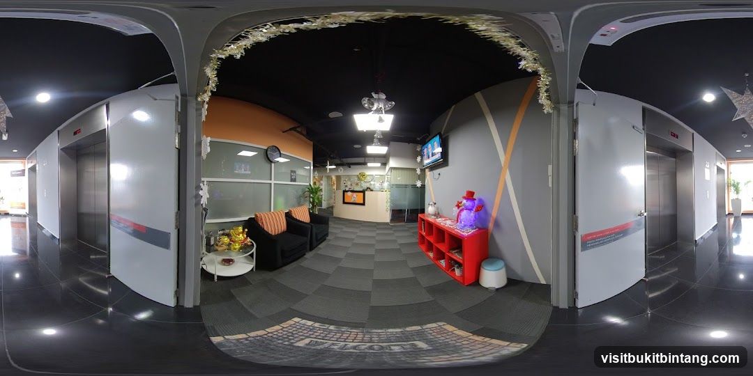 Lobby Interior with Decorative Elements