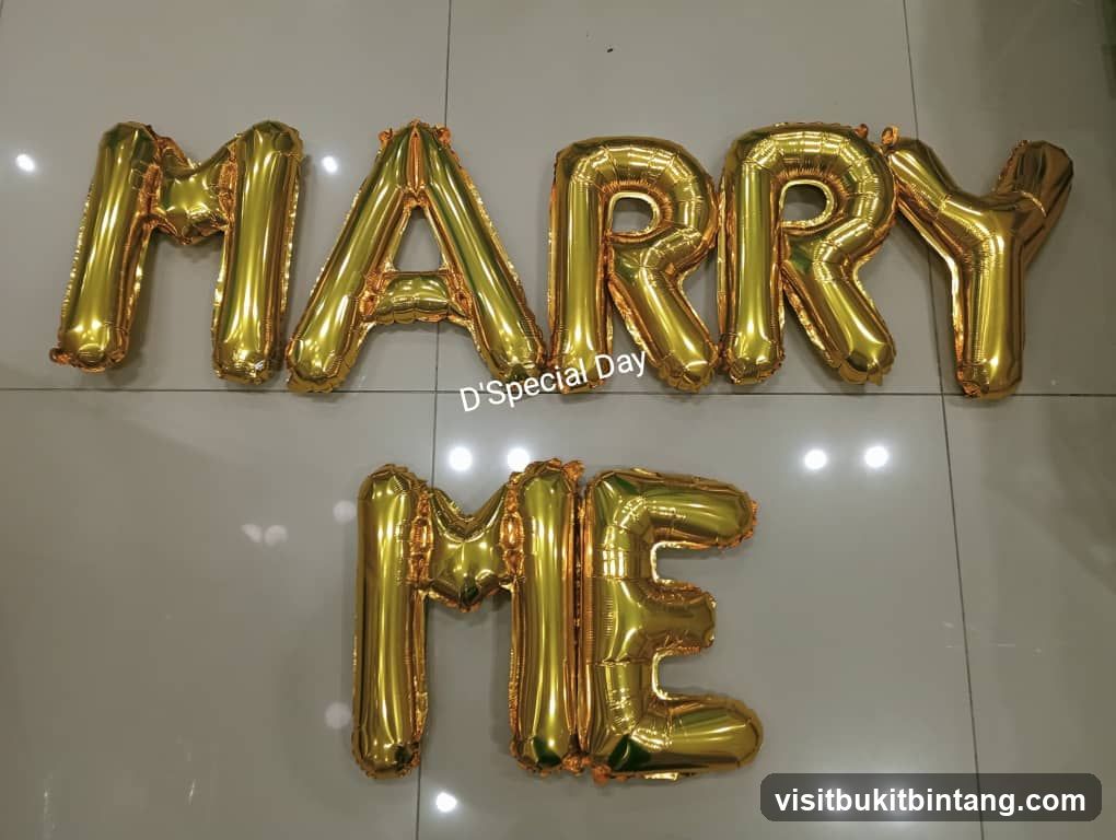 Marry Me Balloons