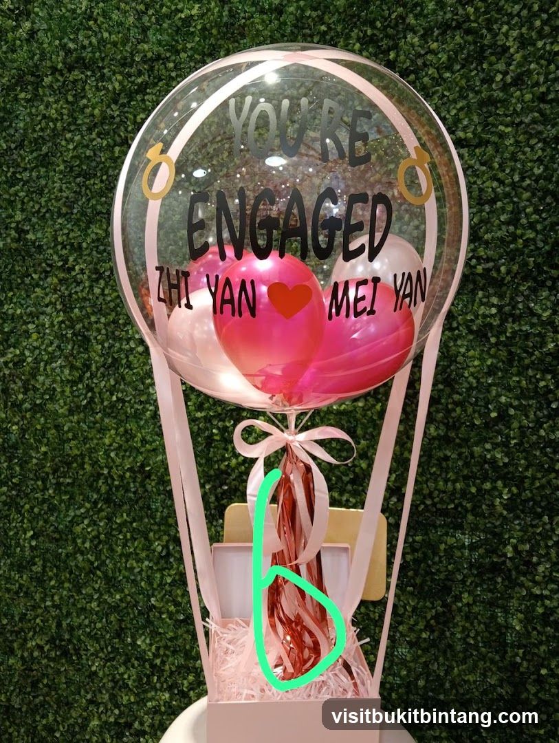 Engagement Balloon Arrangement
